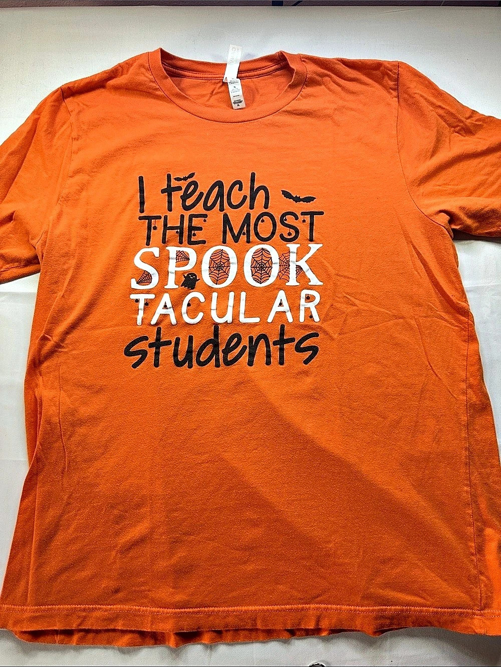 Canvas by Bella+Canvas Graphic Short Sleeve Tee in Orange Size XL